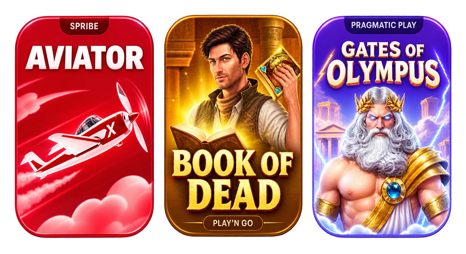 Slots and crash games on the 1win website - Aviator, Gates of Olympus, Book of Dead